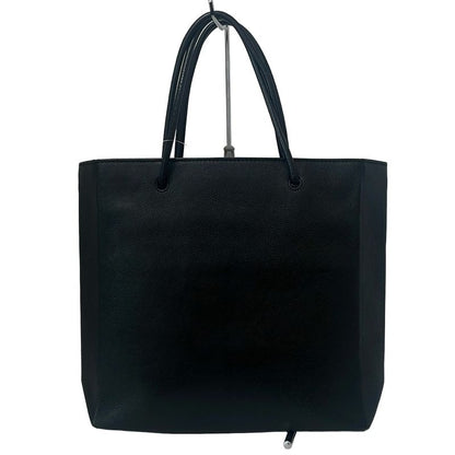 Balenciaga Tote Bag Shopping Tote 491660 Black And White Leather