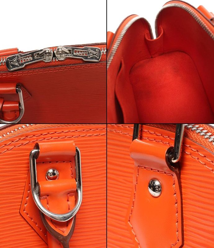 Louis Vuitton 2way Shoulder Bag Handbag Crossbody Epi Alma BB M40854 Women