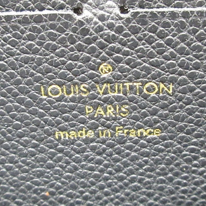Louis Vuitton Monogram Empreinte Zippy Wallet M61864 Noir Black Leather