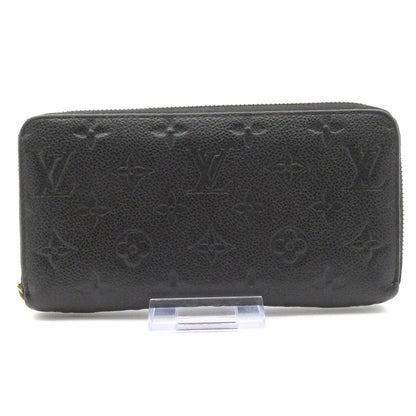 Louis Vuitton Monogram Empreinte Zippy Wallet M61864 Noir Black Leather