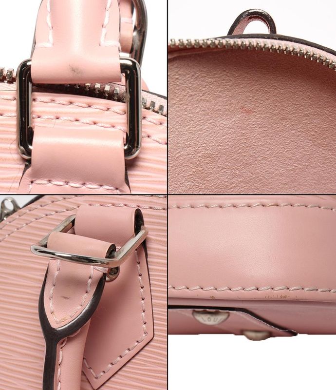 Louis Vuitton 2way Shoulder Bag Handbag Crossbody Epi Alma BB M41327 Women