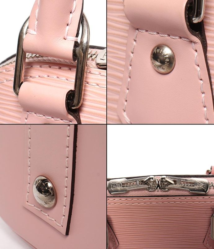 Louis Vuitton 2way Shoulder Bag Handbag Crossbody Epi Alma BB M41327 Women