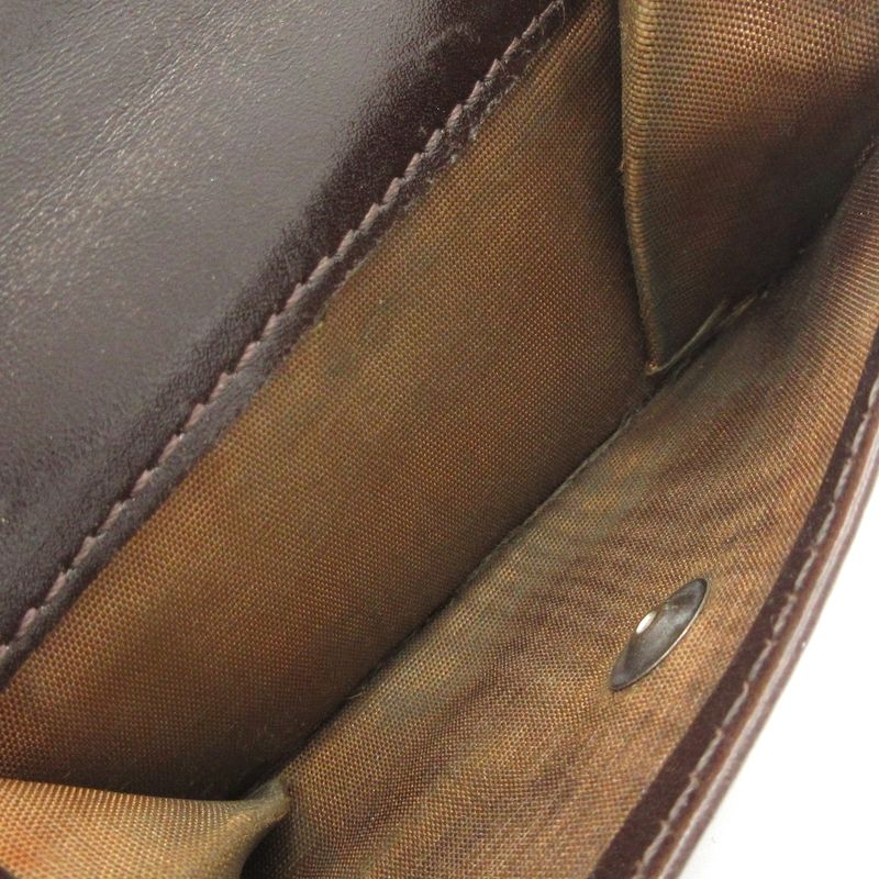 Fendi Trifold Wallet - Brown X Black X Multi Zucca Pattern Leather