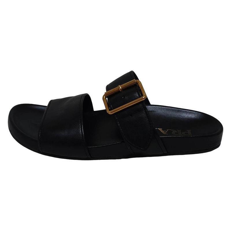 Prada Sandals 37.5 Women - 1xx433 Black Leather