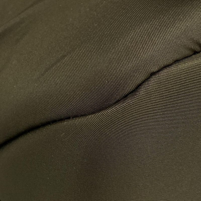 Prada Handbag - Dark Green And Black Tessuto Pocket Leather