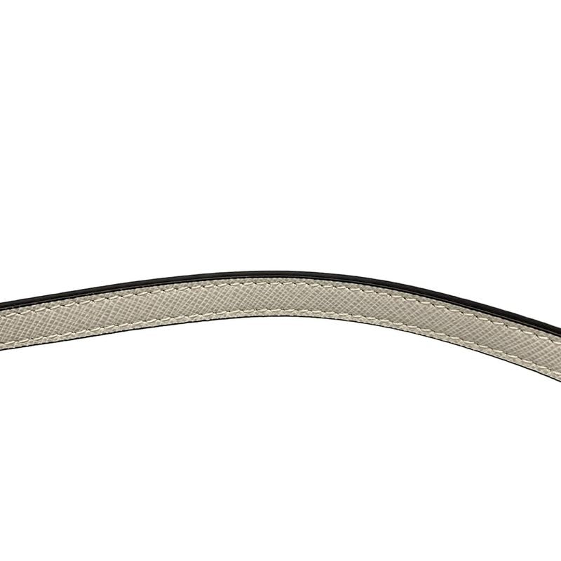 Prada Shoulder Bag  Bt1037 White Leather