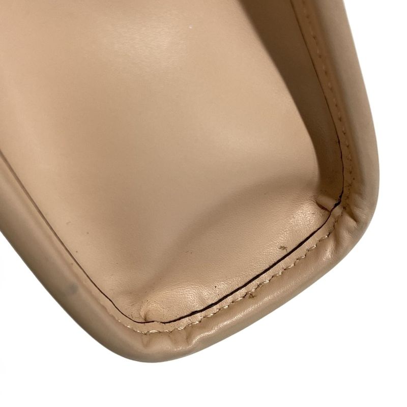 Fendi Tote Bag Sunshine Shopper 8bs051 Pink Beige And Brown Logo Plastic Handle