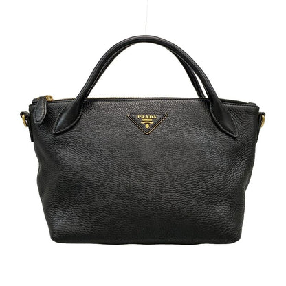 Prada Handbag  1ba111 Black Leather