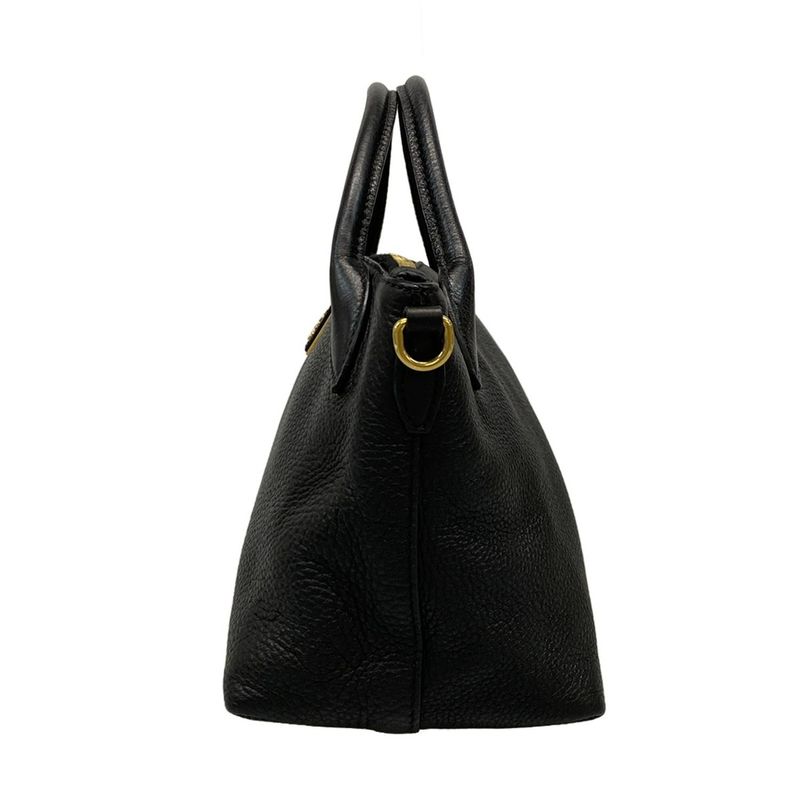 Prada Handbag  1ba111 Black Leather