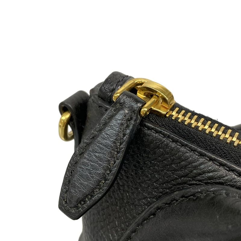 Prada Handbag  1ba111 Black Leather