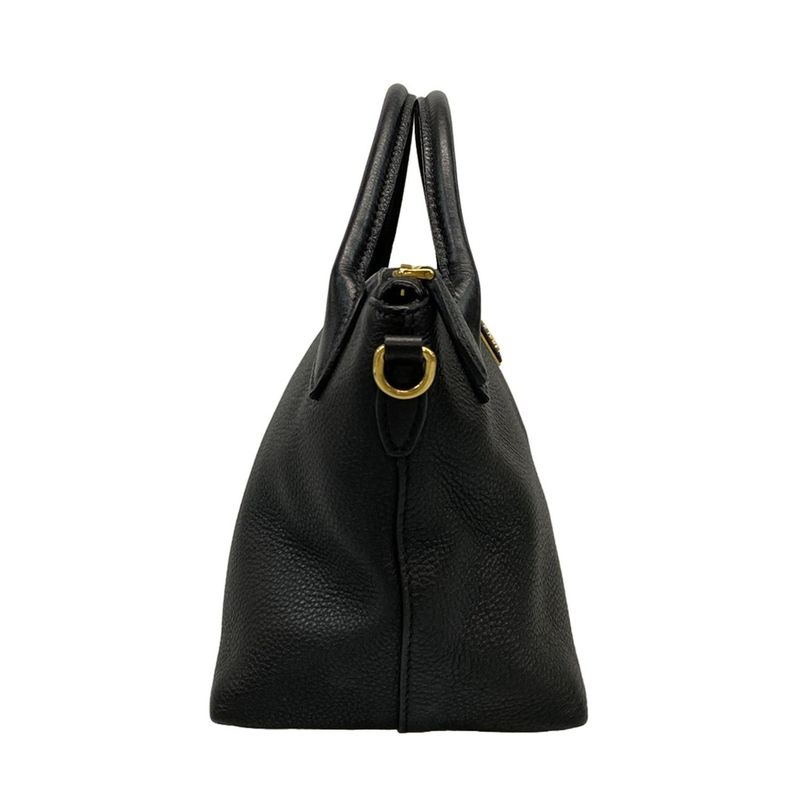 Prada Handbag  1ba111 Black Leather