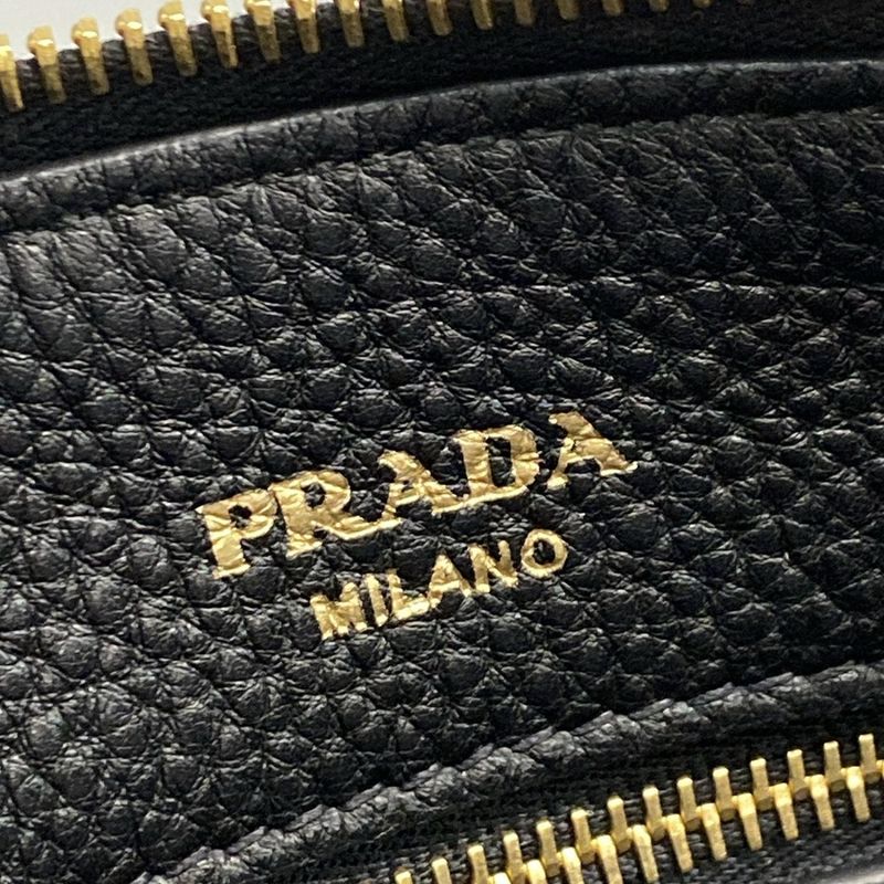 Prada Handbag  1ba111 Black Leather