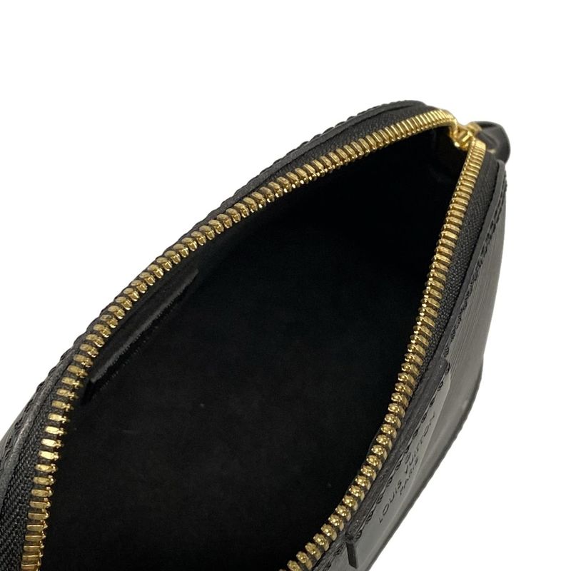 Louis Vuitton Shoulder Bag Epi Alma MINI Chain M51405 Noir Black Leather