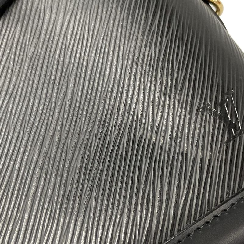 Louis Vuitton Shoulder Bag Epi Alma MINI Chain M51405 Noir Black Leather