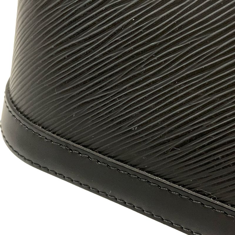 Louis Vuitton Shoulder Bag Epi Alma MINI Chain M51405 Noir Black Leather