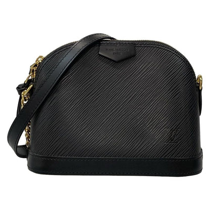 Louis Vuitton Shoulder Bag Epi Alma MINI Chain M51405 Noir Black Leather