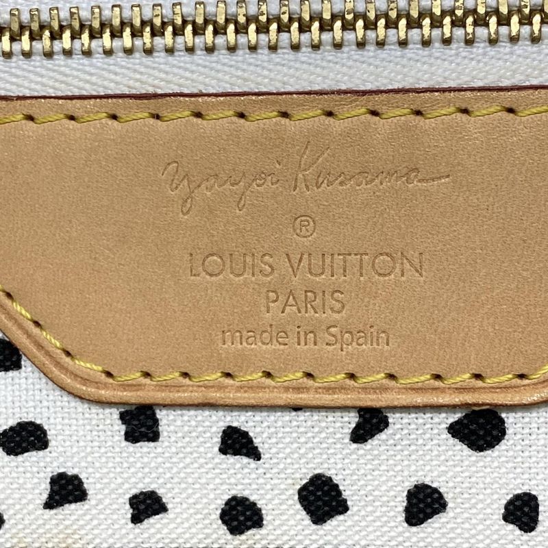 Louis Vuitton Tote Bag Louis Vuitton X Yayoi Kusama Neverfull MM M40684 Bronze