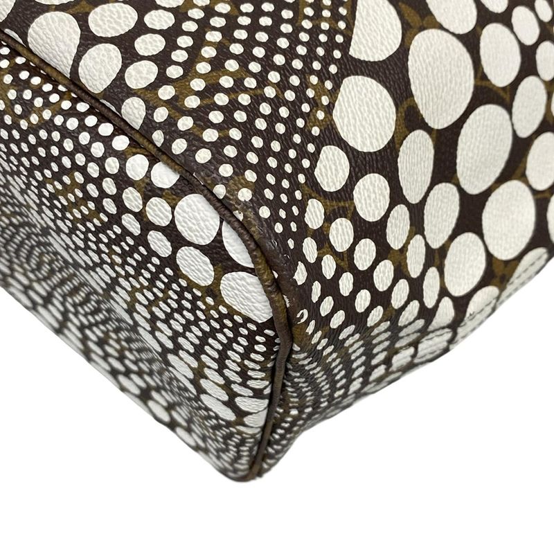 Louis Vuitton Tote Bag Louis Vuitton X Yayoi Kusama Neverfull MM M40684 Bronze