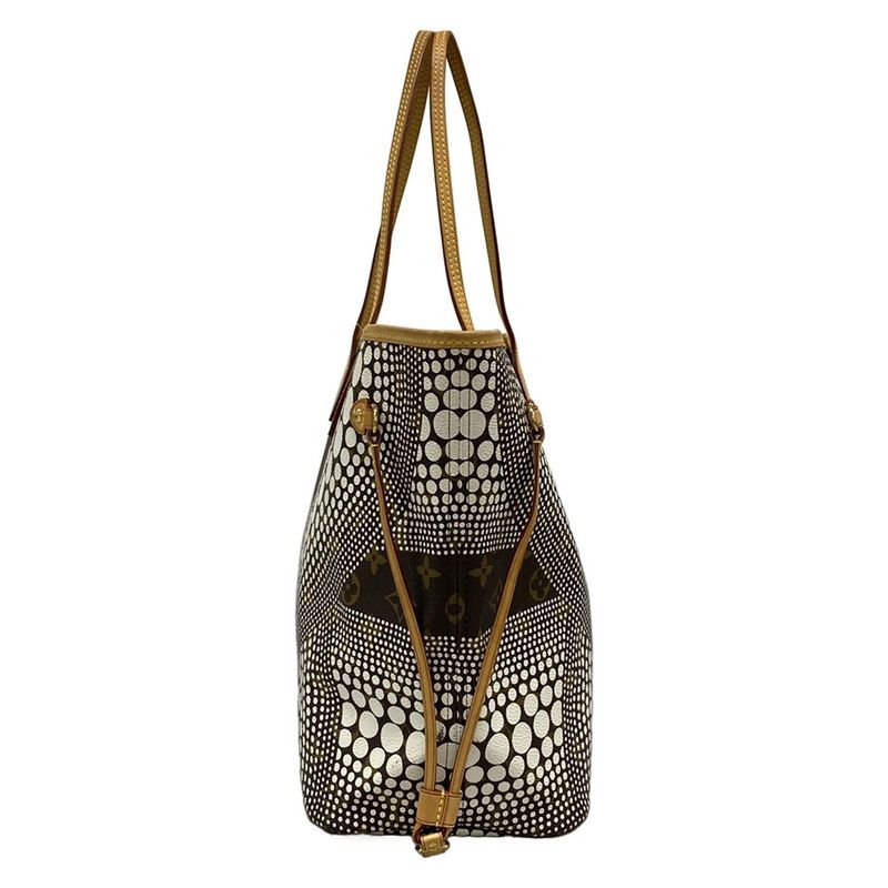 Louis Vuitton Tote Bag Louis Vuitton X Yayoi Kusama Neverfull MM M40684 Bronze
