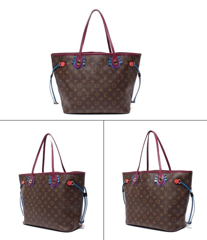 Louis Vuitton Tote Shoulder Bag Shoulder Bag Neverfull MM Monogram Totem M41663