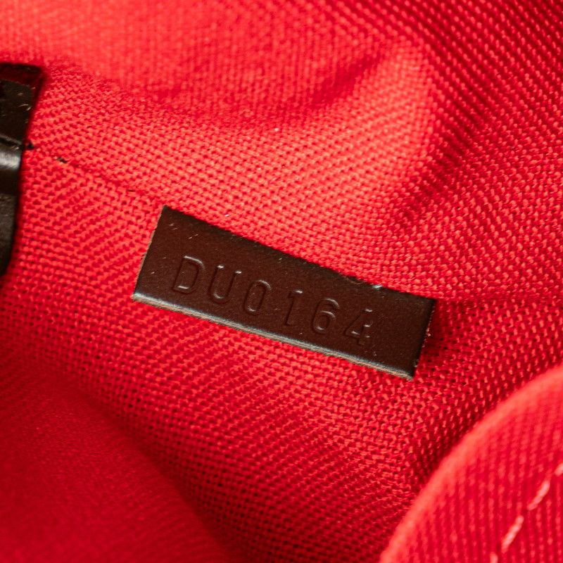 Louis Vuitton Damier Verona PM N41117 Brown PVC Leather Women Louis Vuitton