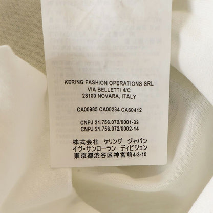 Saint Laurent Paris (Saint Laurent Paris) T-Shirt Logo Print Short Sleeve