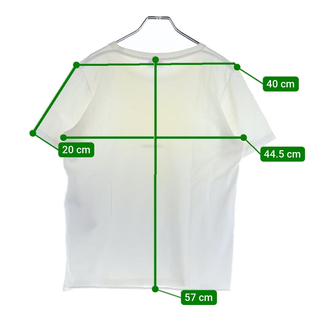 Saint Laurent Paris (Saint Laurent Paris) T-Shirt Logo Print Short Sleeve