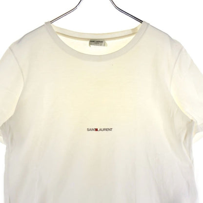 Saint Laurent Paris (Saint Laurent Paris) T-Shirt Logo Print Short Sleeve
