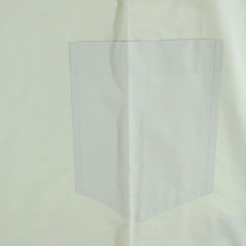 Hermes Cotton Sleeveless U-Neck Top Light Green