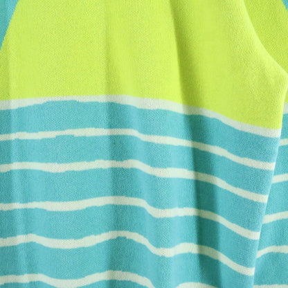 Hermes 23aw Sunset Jacquard Mock Neck Pullover Long Sleeve Knit Sweater Light