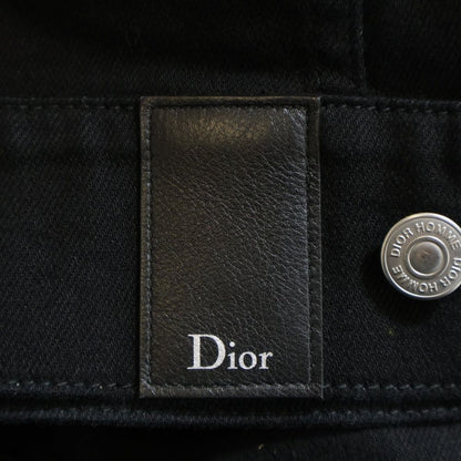 Dior Homme 18ss Francois Pearl Denim Jacket 863c414j4209 Black