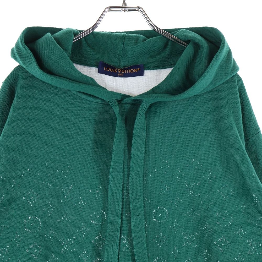 Louis Vuitton 23aw Monogram Knit Hoodie Monogram Gradient Knit Parka Pullover