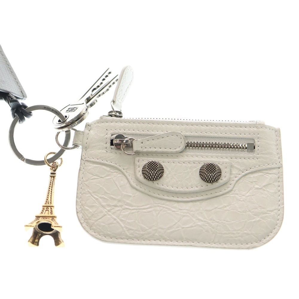Balenciaga Aki Charm Luka Gore Logo Key Holder Key Ring Multi