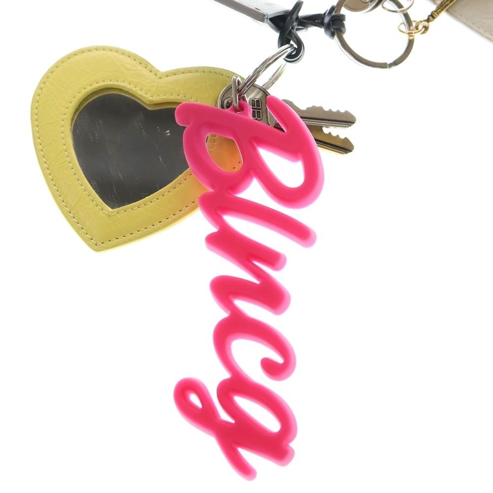 Balenciaga Aki Charm Luka Gore Logo Key Holder Key Ring Multi