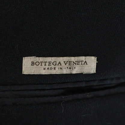 Bottega Veneta Velor Velvet Switch Cashmere Blend Wool Double Breasted Peak