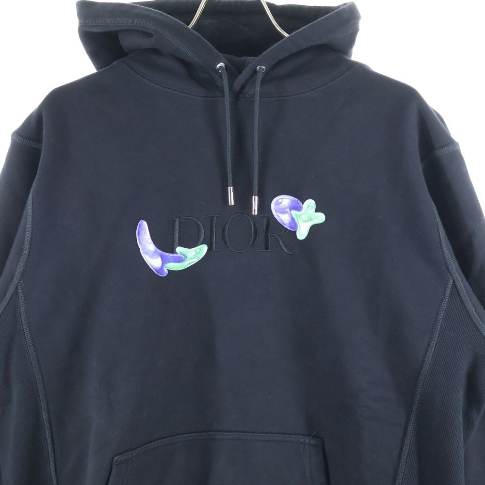 Christian Dior 21aw ×kenny Scharf Kenny Scharf Graphic Logo Embroidery Pullover