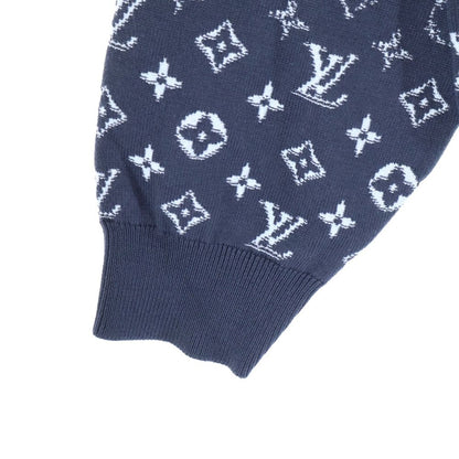 Louis Vuitton 24ss Monogram Gradient Knit Parka Gray Rm241q Uso