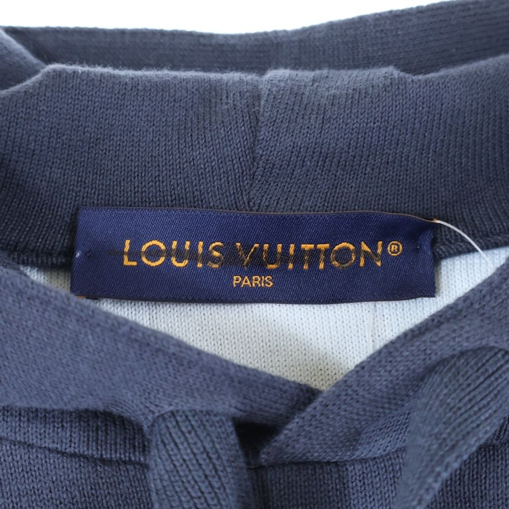 Louis Vuitton 24ss Monogram Gradient Knit Parka Gray Rm241q Uso