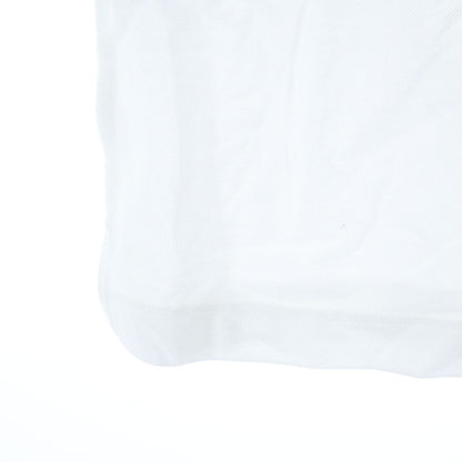 Hermes H Logo Embroidery Cotton Crew Neck Cut and Sew Short Sleeve Pocket