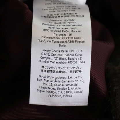 Gucci Raglan Check Class Ical Wool Coat Brown 664710 Zag90