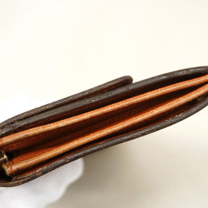 Louis Vuitton Long Wallet Monogram Pochette Porte Monet Cles Di M61723 Brown
