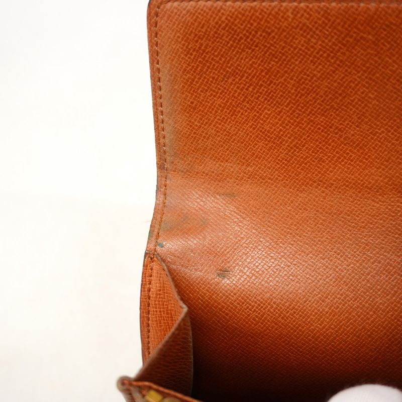 Louis Vuitton Long Wallet Monogram Pochette Porte Monet Cles Di M61723 Brown