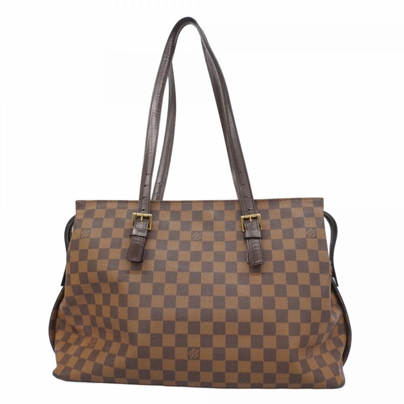 Louis Vuitton Damier Chelsea N51119 Ebene Womens Tote Bag