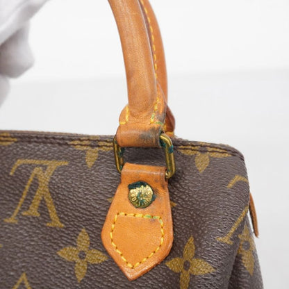 Louis Vuitton Handbag Monogram Mini Speedy M41534 Brown 2way Bag Ladies