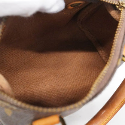 Louis Vuitton Handbag Monogram Mini Speedy M41534 Brown 2way Bag Ladies
