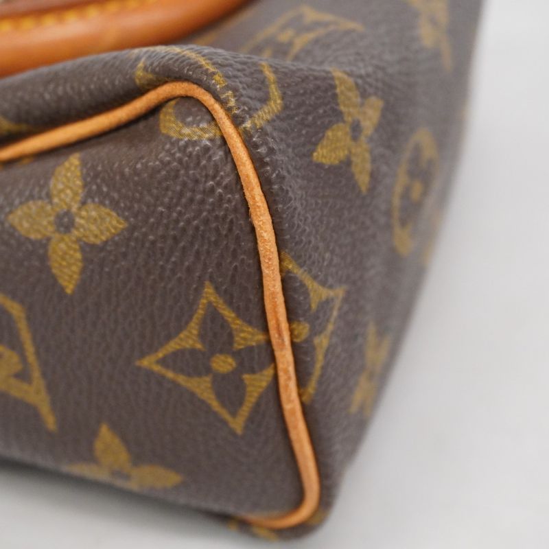 Louis Vuitton Handbag Monogram Mini Speedy M41534 Brown 2way Bag Ladies