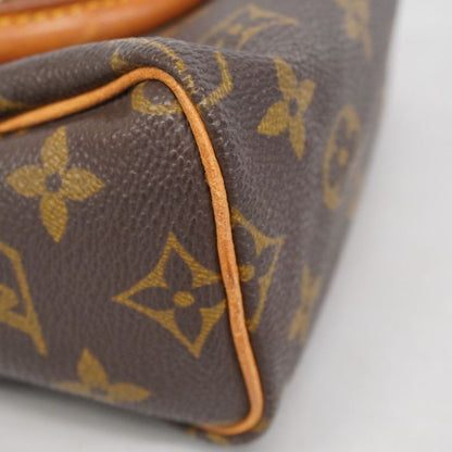 Louis Vuitton Handbag Monogram Mini Speedy M41534 Brown 2way Bag Ladies