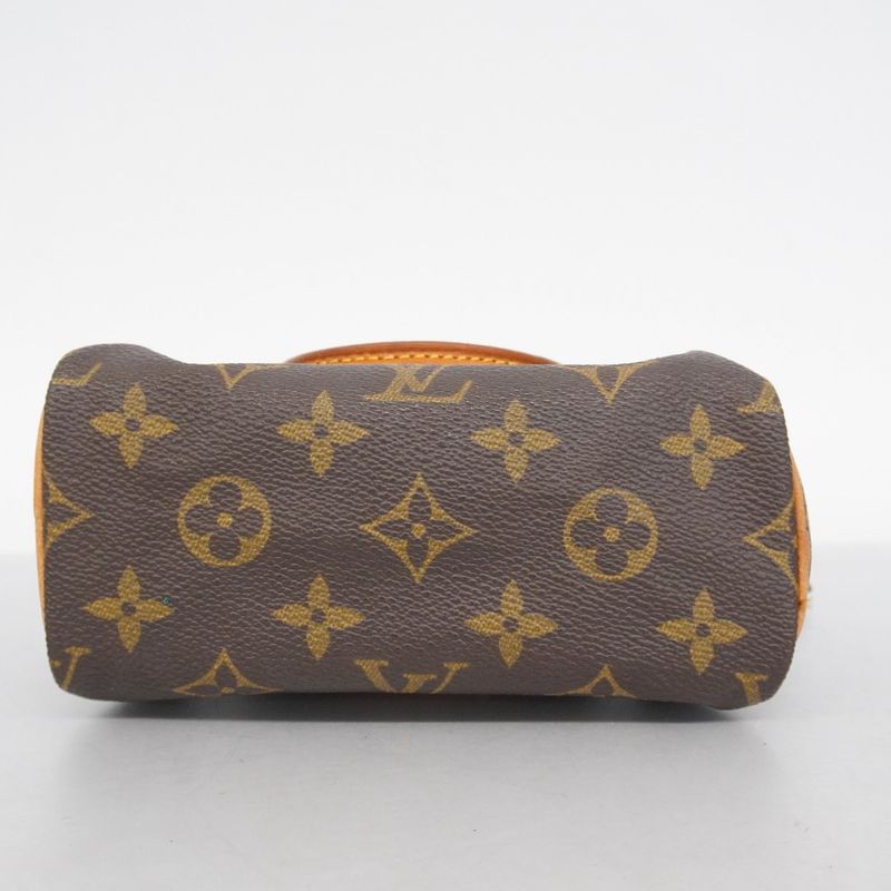 Louis Vuitton Handbag Monogram Mini Speedy M41534 Brown 2way Bag Ladies