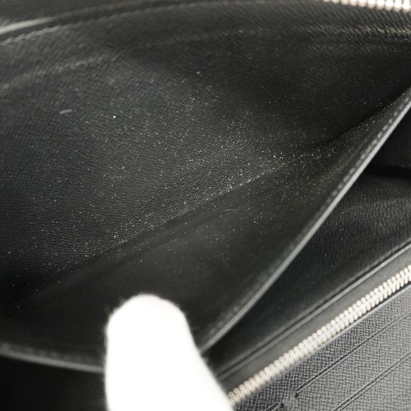 Louis Vuitton Long Wallet Damier Graphite Zippy Organizer NM N60111 Black Gray