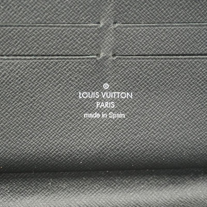 Louis Vuitton Long Wallet Damier Graphite Zippy Organizer NM N60111 Black Gray